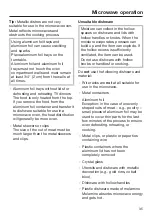 Preview for 35 page of Miele M 7240 TC Operating And Installation Instructions