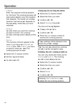 Preview for 44 page of Miele M 7240 TC Operating And Installation Instructions