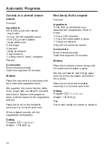 Preview for 54 page of Miele M 7240 TC Operating And Installation Instructions