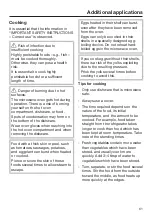 Preview for 61 page of Miele M 7240 TC Operating And Installation Instructions