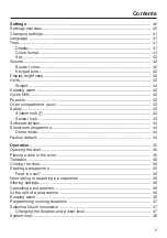 Preview for 3 page of Miele M 7244 TC Operating Instructions Manual