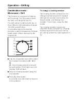 Предварительный просмотр 28 страницы Miele M 8151-1 Operating Instructions Manual