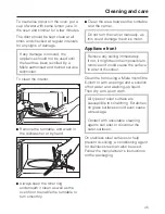 Предварительный просмотр 45 страницы Miele M 8151-1 Operating Instructions Manual