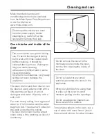 Предварительный просмотр 51 страницы Miele M 8151-2 Operating Instructions Manual