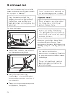 Предварительный просмотр 52 страницы Miele M 8151-2 Operating Instructions Manual