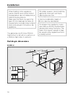 Предварительный просмотр 58 страницы Miele M 8151-2 Operating Instructions Manual