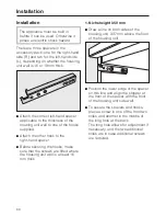 Предварительный просмотр 60 страницы Miele M 8151-2 Operating Instructions Manual