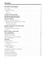 Preview for 2 page of Miele M 8260-2 Operating Instructions Manual