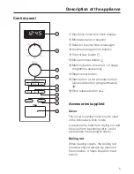 Preview for 5 page of Miele M 8260-2 Operating Instructions Manual