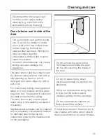 Preview for 45 page of Miele M 8261 Operating Instructions Manual