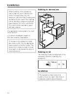 Preview for 54 page of Miele M 8261 Operating Instructions Manual