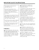 Preview for 4 page of Miele MasterChef H 395 BP Operating Instructions Manual