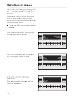 Preview for 12 page of Miele MasterChef H 395 BP Operating Instructions Manual