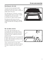 Preview for 9 page of Miele MasterChef H 4780 BP Operating And Installation Instructions