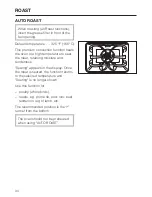 Preview for 34 page of Miele MasterChef H 4780 BP Operating And Installation Instructions