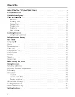 Preview for 2 page of Miele MasterChef H 4880 B Operating Instructions Manual