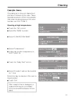 Preview for 61 page of Miele MasterChef H 4880 B Operating Instructions Manual