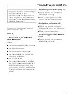 Preview for 17 page of Miele MasterChef KM342 Operating Instructions Manual