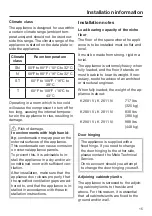 Preview for 15 page of Miele MasterCool K 2601 Vi Operating And Installation Instructions