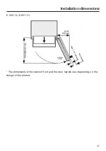 Preview for 27 page of Miele MasterCool K 2601 Vi Operating And Installation Instructions