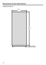 Preview for 28 page of Miele MasterCool K 2601 Vi Operating And Installation Instructions