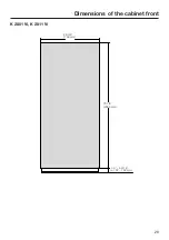 Preview for 29 page of Miele MasterCool K 2601 Vi Operating And Installation Instructions