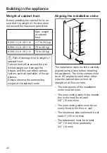 Preview for 32 page of Miele MasterCool K 2601 Vi Operating And Installation Instructions