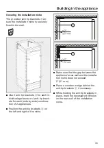 Preview for 35 page of Miele MasterCool K 2601 Vi Operating And Installation Instructions