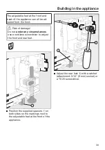 Preview for 39 page of Miele MasterCool K 2601 Vi Operating And Installation Instructions