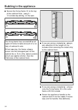 Preview for 44 page of Miele MasterCool K 2601 Vi Operating And Installation Instructions