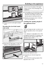 Preview for 51 page of Miele MasterCool K 2601 Vi Operating And Installation Instructions