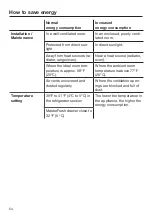 Preview for 54 page of Miele MasterCool K 2601 Vi Operating And Installation Instructions