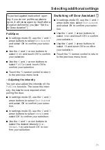 Preview for 71 page of Miele MasterCool K 2601 Vi Operating And Installation Instructions