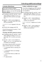 Preview for 75 page of Miele MasterCool K 2601 Vi Operating And Installation Instructions