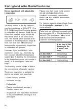 Preview for 92 page of Miele MasterCool K 2601 Vi Operating And Installation Instructions