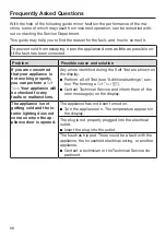 Preview for 98 page of Miele MasterCool K 2601 Vi Operating And Installation Instructions