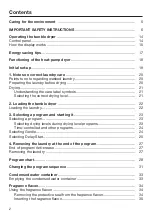 Preview for 2 page of Miele MIWADREW201 Operating Instructions Manual