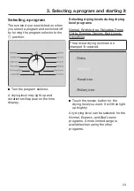 Preview for 23 page of Miele MIWADREW201 Operating Instructions Manual