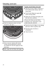 Preview for 40 page of Miele MIWADREW201 Operating Instructions Manual