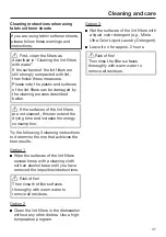 Preview for 41 page of Miele MIWADREW201 Operating Instructions Manual