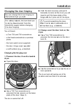 Preview for 63 page of Miele MIWADREW201 Operating Instructions Manual