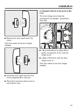 Preview for 65 page of Miele MIWADREW201 Operating Instructions Manual