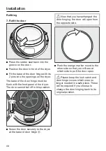 Preview for 68 page of Miele MIWADREW201 Operating Instructions Manual