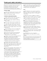 Preview for 4 page of Miele MM 50-175 Operating Instructions Manual