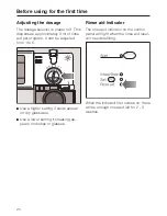 Preview for 20 page of Miele NOVOTRONIC G 842 PLUS Operating Instructions Manual