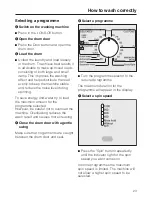 Предварительный просмотр 23 страницы Miele Novotronic Premier 520 Operating Instructions Manual