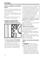 Предварительный просмотр 32 страницы Miele Novotronic Premier 520 Operating Instructions Manual