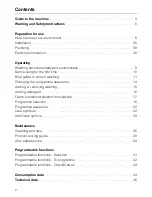 Preview for 2 page of Miele Novotronic Premier Plus Operating Instructions Manual