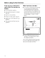 Preview for 10 page of Miele Novotronic Premier Plus Operating Instructions Manual