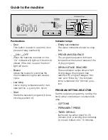 Preview for 4 page of Miele Novotronic T 1565 C Operation Manual